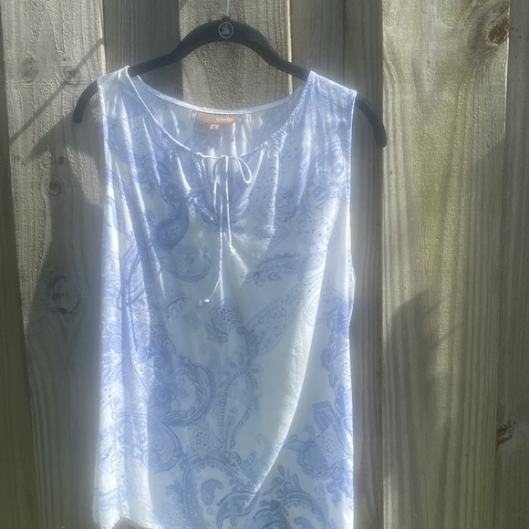 Crosby by Mollie Burch Sleeveless Lightweight Top. Like new. Worn once. - Picture 7 of 8